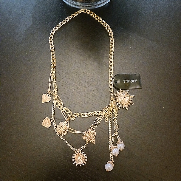 AKIRA Gold & Pearl Jewelry Bundle - Picture 3 of 3